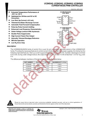 UC2843AQD8R datasheet  